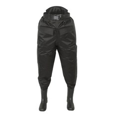 DEFENZEMAN Hurricane 雙口袋 高級型 及腰涉水褲 男女通用 褲型涉水褲, 黑色, 250