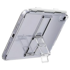 araree Flexield SP iPad Mini 6代/7代 附筆槽四段式支架透明保護殼, 透明, 1個