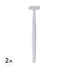 Mibill去除舌苔舌苔刷 灰色, 12g, 2個