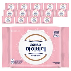 마이비데 밸런스케어 화장실용 물티슈 캡형, 55g, 40매, 15개