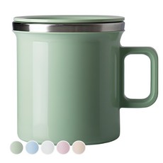 JVR 모노 스테인레스 머그컵 360ml, GREEN, 1개
