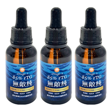 ParkCat 貓樂園 85%高純度rTG深海純淨魚油 智利專利萃取 Omega-3, 30ml, 心血管健康, 3罐