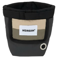 Hidream 寵生幾何 運動風寵物隨行收納小包 尼龍材質, 蕎麥灰, 1個