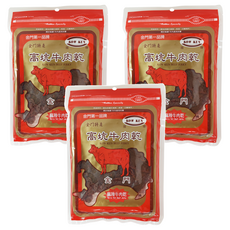 高坑 麻辣牛肉乾, 170g, 3包