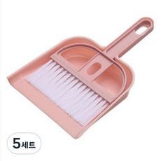 다온셀렉트 미니 빗자루 쓰레받기, 랜덤발송, 5세트