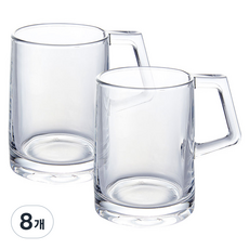 도나티 엣지 그립 머그 375ml, 8개