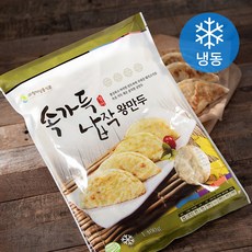 청아냉동식품 속가득 납작 왕만두 (냉동), 1.4kg, 1개