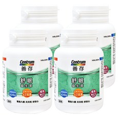 善存 舒眠益生菌, 30顆, 4罐