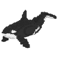 JEKCA 海洋動物積木, 虎鯨, 1個