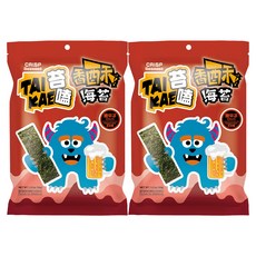 苔嗑 香酥海苔 唐辛子風味, 36g, 2包