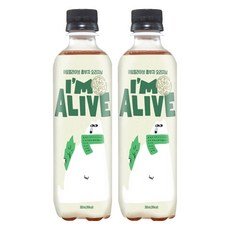 I'M ALIVE 原味康普茶, 360ml, 2瓶