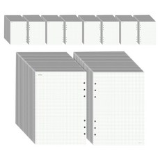 PAPERIAN My Edition 6孔內頁 方格筆記, 10個