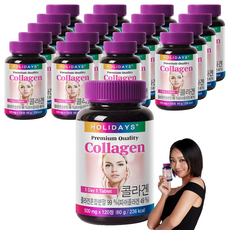 홀리데이즈 프리미엄 콜라겐 타블렛, 120정, 20개