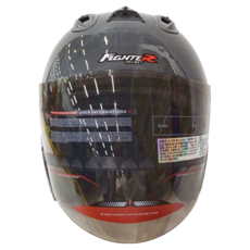 普通型露臉式機車防護頭盔 含一層護目鏡 R3-A6, 水泥灰