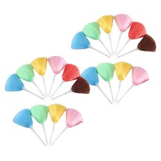 ABM 미니 칼라 먼지 청소솔, 랜덤발송, 20개