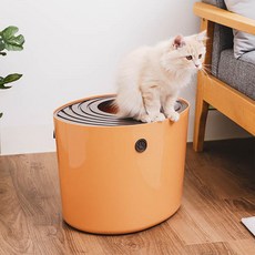 IRIS OHYAMA 愛麗思歐雅瑪 桶式貓便箱, IR-PUNT-430, 1個