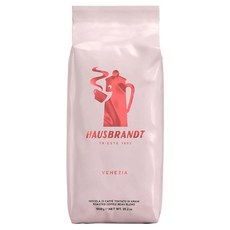 HAUSBRANDT 威尼斯咖啡豆 全豆, 咖啡豆(無研磨), 1kg, 1包