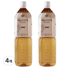 어라운지 리얼 슈가시럽, 1.5L, 4개