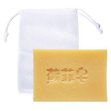 Sophie Savon 蘇菲皂 基礎乾敏皂 附網袋 中性肌/乾敏肌適用, 1個, 100g