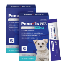 페노비스 강아지 프리미엄 종합유산균 플러스, 30회분, 피부/피모+장건강, 2개