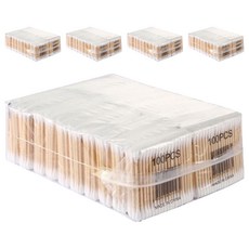 딥톡 순면 나무 면봉 DT0040, 100개입, 100개