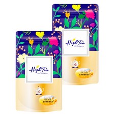 High Tea 金麥蜂釀香綠茶, 嚴選高品質綠茶 甜潤回甘, 淡淡甜桃香氣, 清香滑順, 濃郁蜂蜜與啤酒花香, 2g, 12包, 2袋