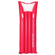 SUNNYWATER 透明日光浴泳圈 183cm, 粉紅色, 1個