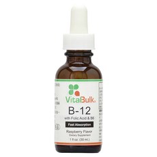 VitalBulk 維他命 B12 加強版, 30ml, 1瓶