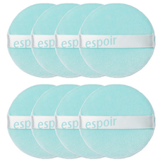espoir 艾絲珀 清新定妝蜜粉粉撲 4入組, 2套, 薄荷