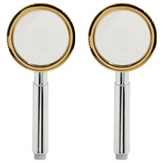 bathtem B-Clear 蓮蓬頭, 2個, 金色