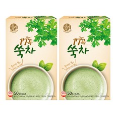 우리차 17곡쑥차, 17g, 50개입, 2개
