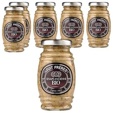 LOUIT FRERES 路易斐烈 全麥芥末醬, 130g, 6個