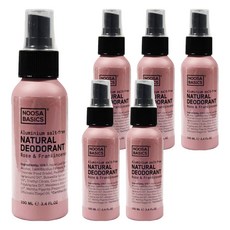NOOSA BASICS 腋下噴霧 玫瑰乳香 6瓶 100ml 天然成分