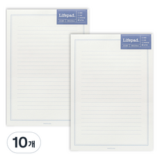 PAPERIAN 니어앤디어 A5筆記本, 60張, 信紙象牙白, 10個