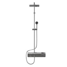 siiwon 스마트필선 선반형 해바라기 3way 레인 욕실 벽붙이 수도꼭지 샤워수전 니켈 방문설치, 1개