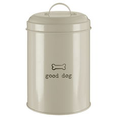 Premier 復古飼料收納罐, 1個, 1.2L, 米色