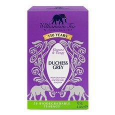 Williamson Tea 威廉森茶 茶包系列 伯爵夫人紅茶, 2.5g, 50包, 1盒