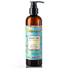 NELLIE TIER 嬰兒用洗髮沐浴精, 250ml, 1瓶