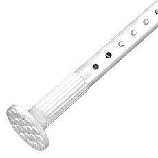 ALTTEURI 無痕伸縮窗簾桿組, 白色