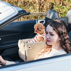 REDPUPPY Kae Gwae Chon Son太空汽車座椅, 奶油象牙