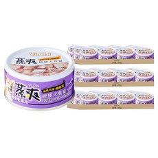 Vi.Chi 蒸爽機腿犬餐罐 能量免疫力, 80g, 72個, 雞腿肉 + 紫米 + 維他命B