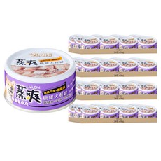 Vi.Chi 蒸爽機腿犬餐罐 能量免疫力, 80g, 96個, 雞腿肉 + 紫米 + 維他命B