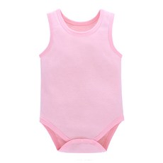 베베니즈 유아용 통기성 메쉬순면 민소매수트