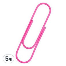 라이크존 다용도 클립 핑크 100mm, 5개, 1개입