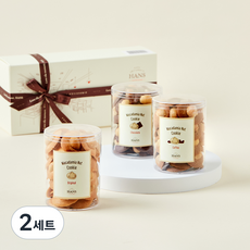 한스케익 마카다미아 넛 쿠키 세트 270g + 쇼핑백, 2세트