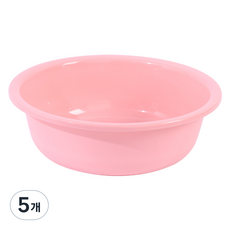 반디돌 휴대용 양동이, BW-234 미디엄 핑크, 5개
