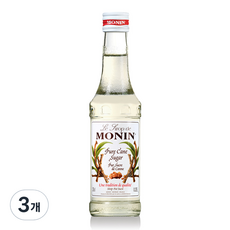 모닌 케인슈거 시럽, 250ml, 3개