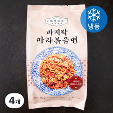 마리반점 바지락 마라볶음면 (냉동), 4개, 570g