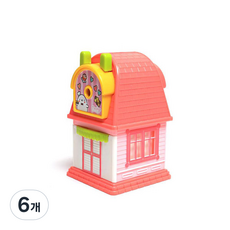 morning glory 14000 蒙斯 MY HOUSE 削鉛筆機 女, 混合顏色, 6個