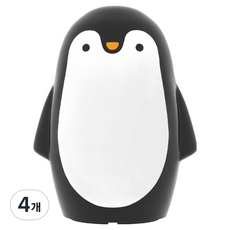 케리빙 펭귄 병따개, 4개, 블랙